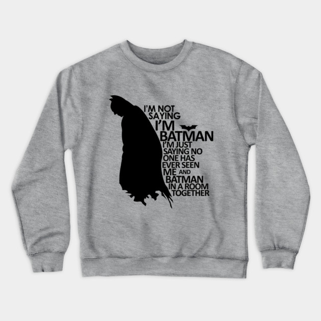 batman crewneck sweatshirt